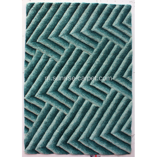 Microfiber Shaggy tapijt met 3D-ontwerp